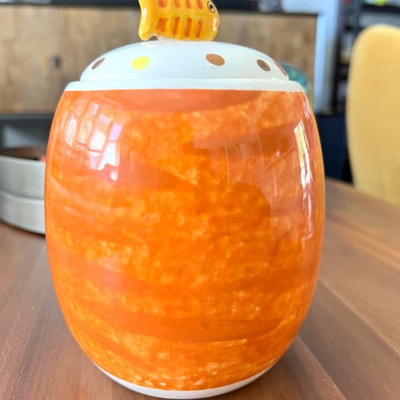 Boston Warehouse Ceramic Cat Treat Canister - Picture 4 of 8